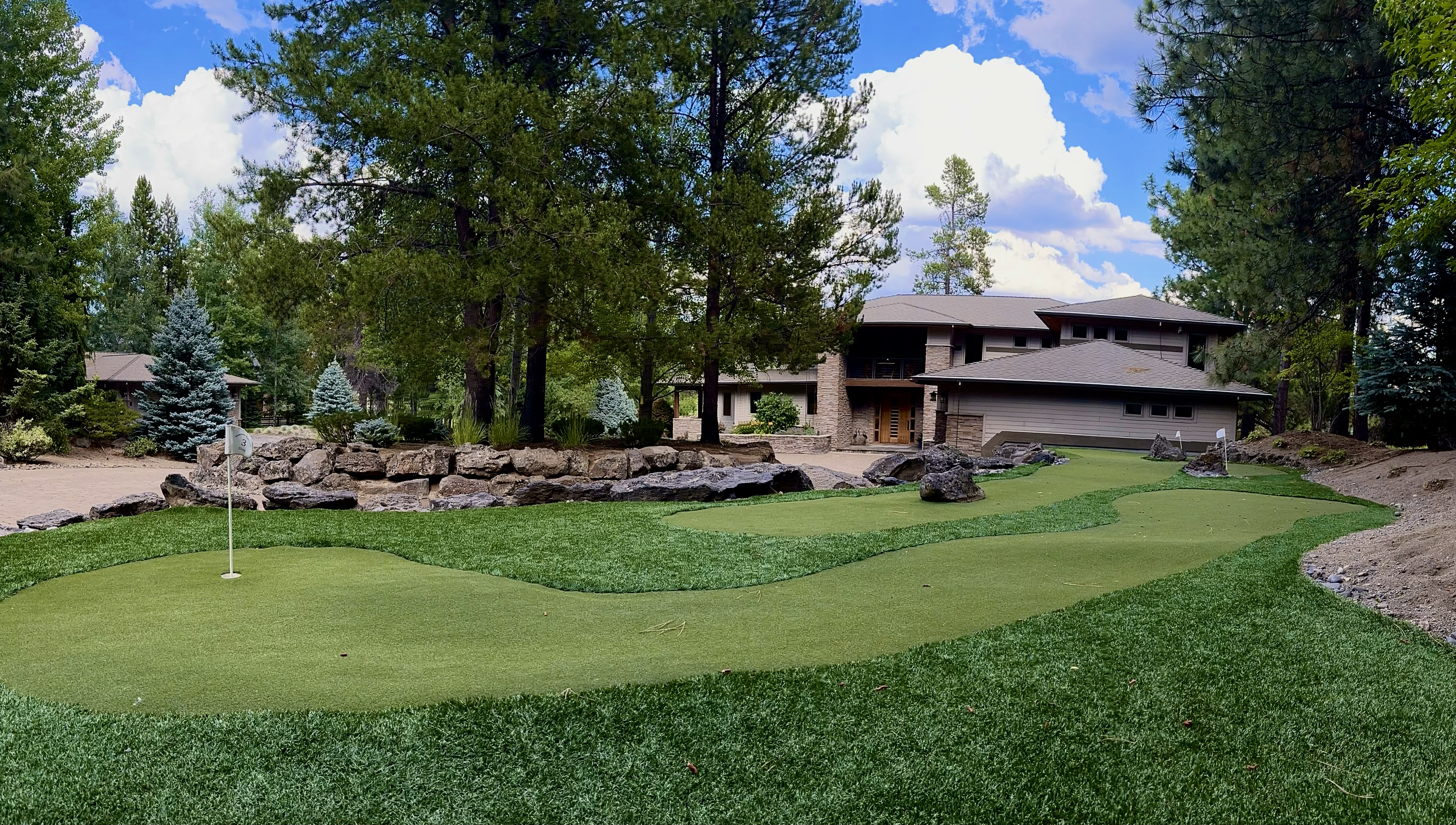 Front Yard: First Three Golf Holes